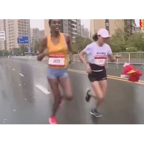 マラソン　中国
