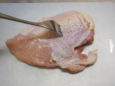 鶏むね肉のオーロラソース焼き025