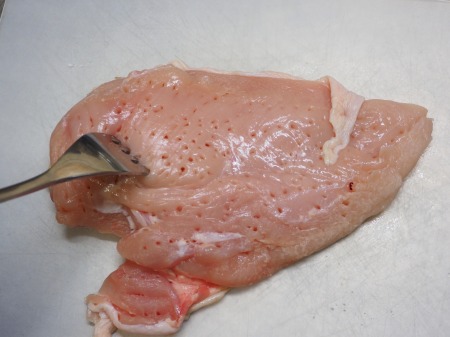 鶏むね肉のオーロラソース焼き026