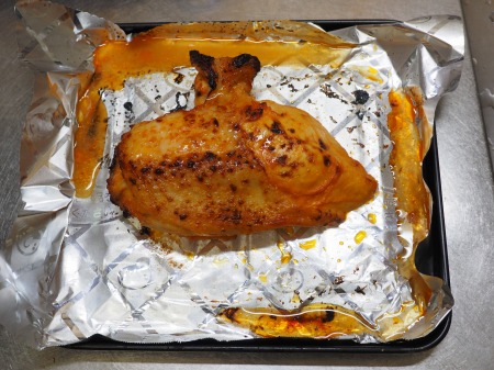 鶏むね肉のオーロラソース焼き036
