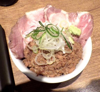 麺と心 7 MIXチャーシュー丼 ミニ