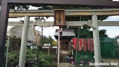 滝王子稲荷神社(品川区大井)1