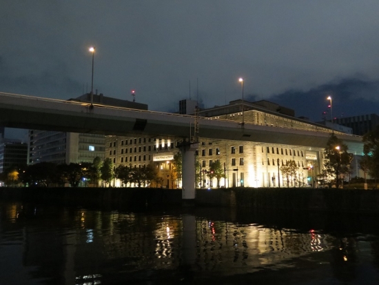 大阪　淀屋橋付近夜景