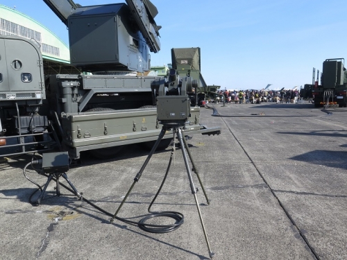 エアフェスタ浜松2018　81式短距離地対空誘導弾発射装置
