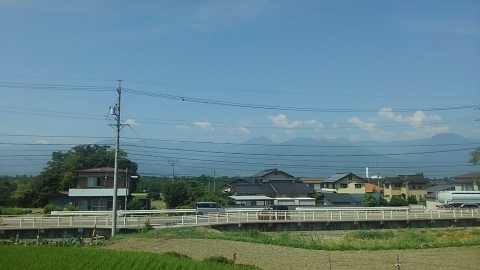篠ノ井線車窓