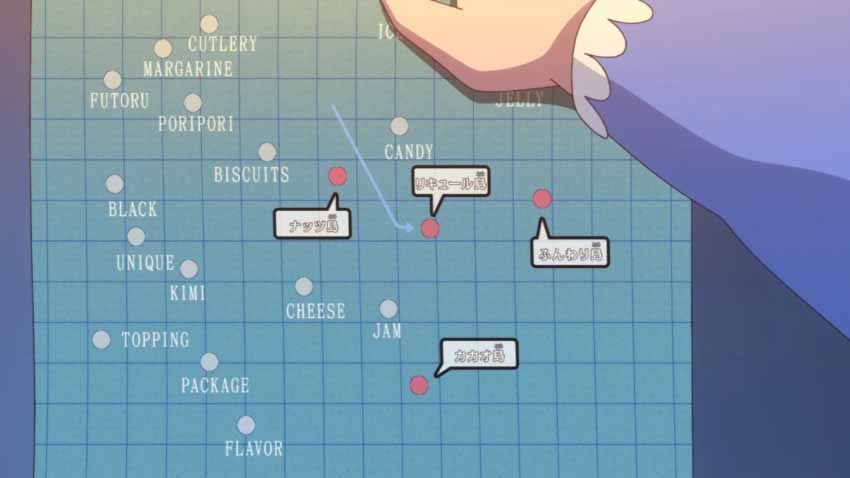 ワンピース　アニメ　地図