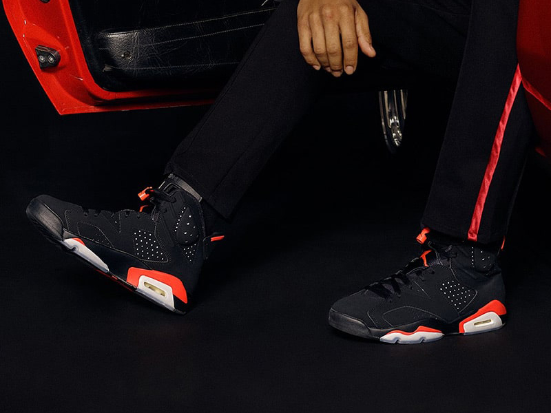 2月16日発売 Nike Air Jordan 6 Black Infrared 060 裏原マグ