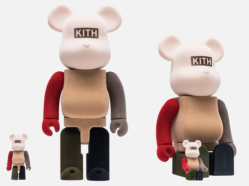 12月18日発売 KITH X BEARBRICK 100% & 400% PACK KITH MONDAY PROGRAM 