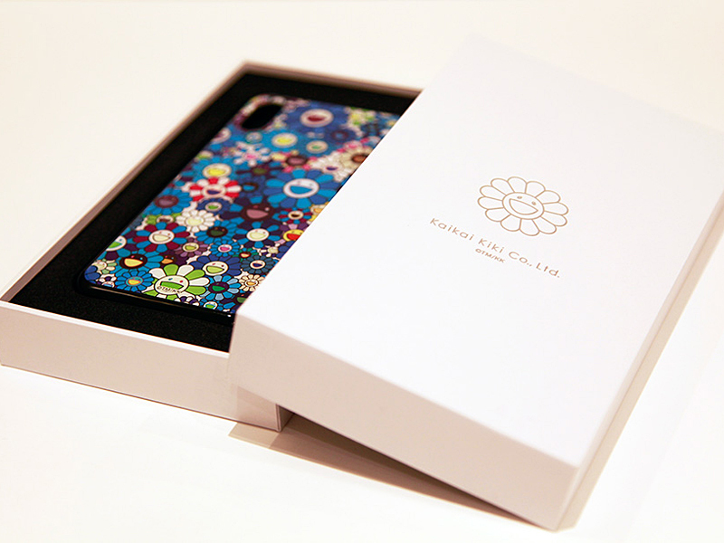 2月4日発売 村上隆 カイカイキキ iPhone ケース お花シリコンケース