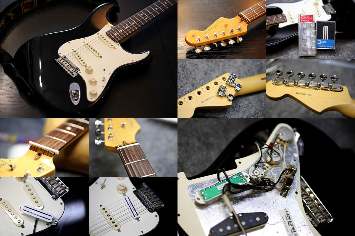 12月10日 - Fender American Standard - ピックアップ、ペグ、ナット 
