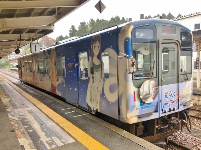 和倉温泉で見かけたローカル汽車
