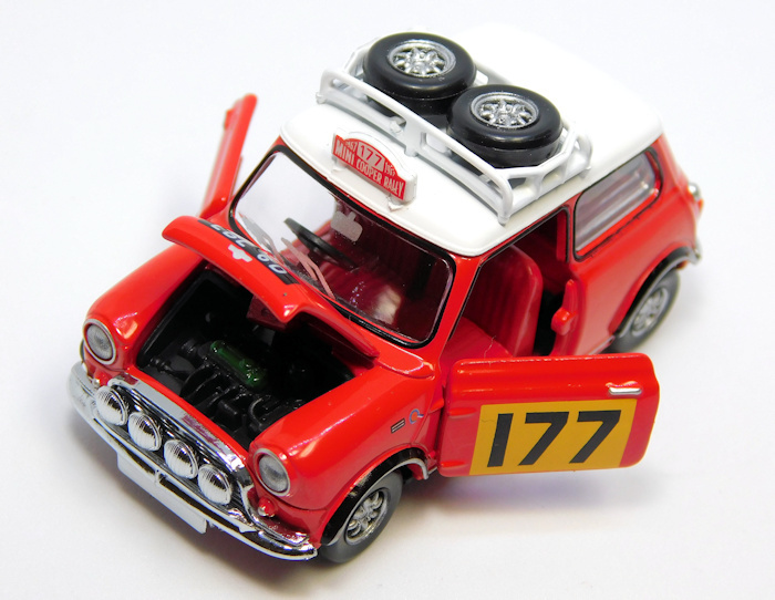 【Tiny City】No.117 ミニ クーパー モンテカルロラリー 1967 優勝車