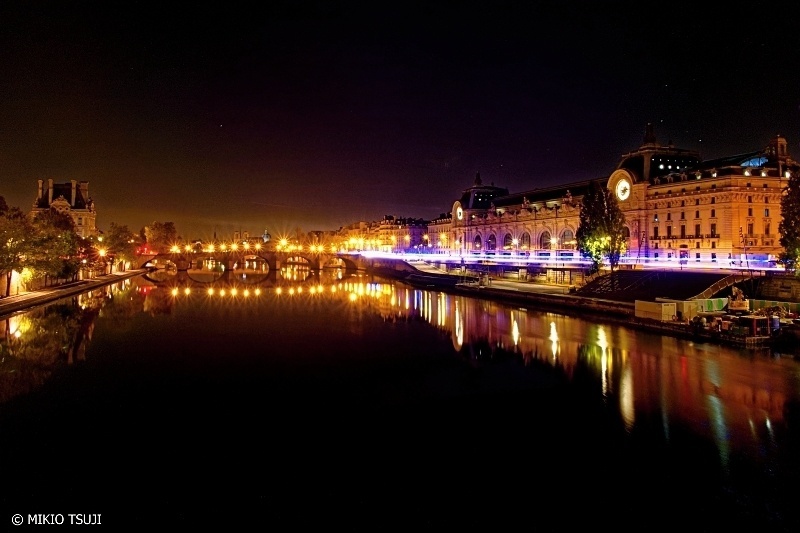 絶景探しの旅 - 0804 夜明け前のセーヌ川とオルセー美術館（フランス パリ）